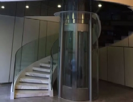 圓形別墅電梯安裝在室內(nèi)【美翻了】