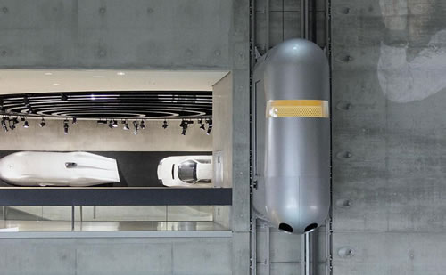 梅賽德斯-奔馳博物館電梯