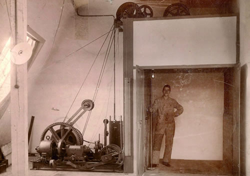 1910年升降系統(tǒng)