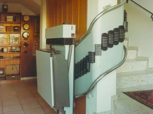 地鐵上給殘障人士用的平臺