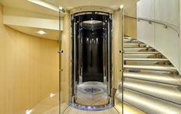 意大利全進(jìn)口的奢華定制全圓電梯
