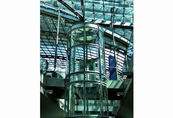 商場(chǎng)圓形觀光電梯